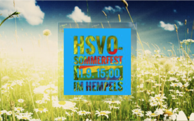 HSVO – Sommerfest 11.09.2021 (ab 15 Uhr)