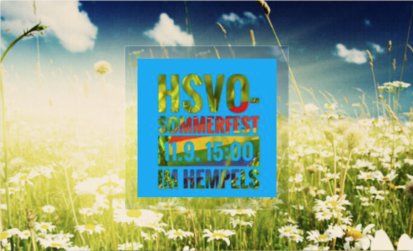HSVO – Sommerfest 11.09.2021 (ab 15 Uhr)